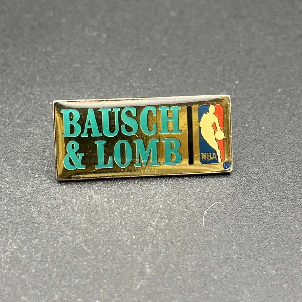 Bausch & Lomb Sponsor NBA Basketball‎ Lapel Hat Pin
